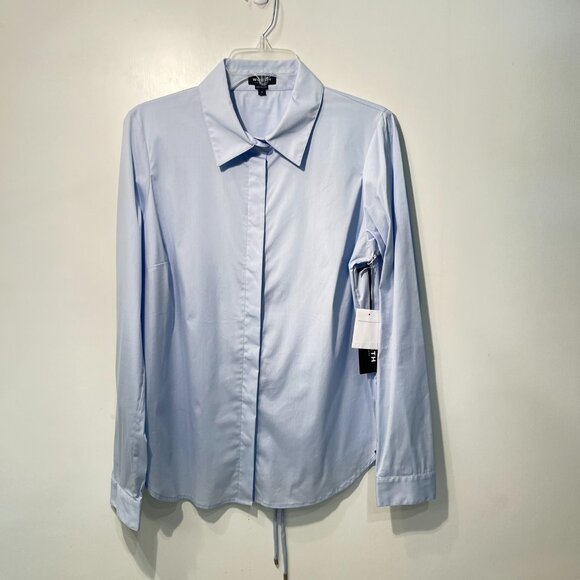 Worth New York Button Down with Lace Back - Picture 1 of 9